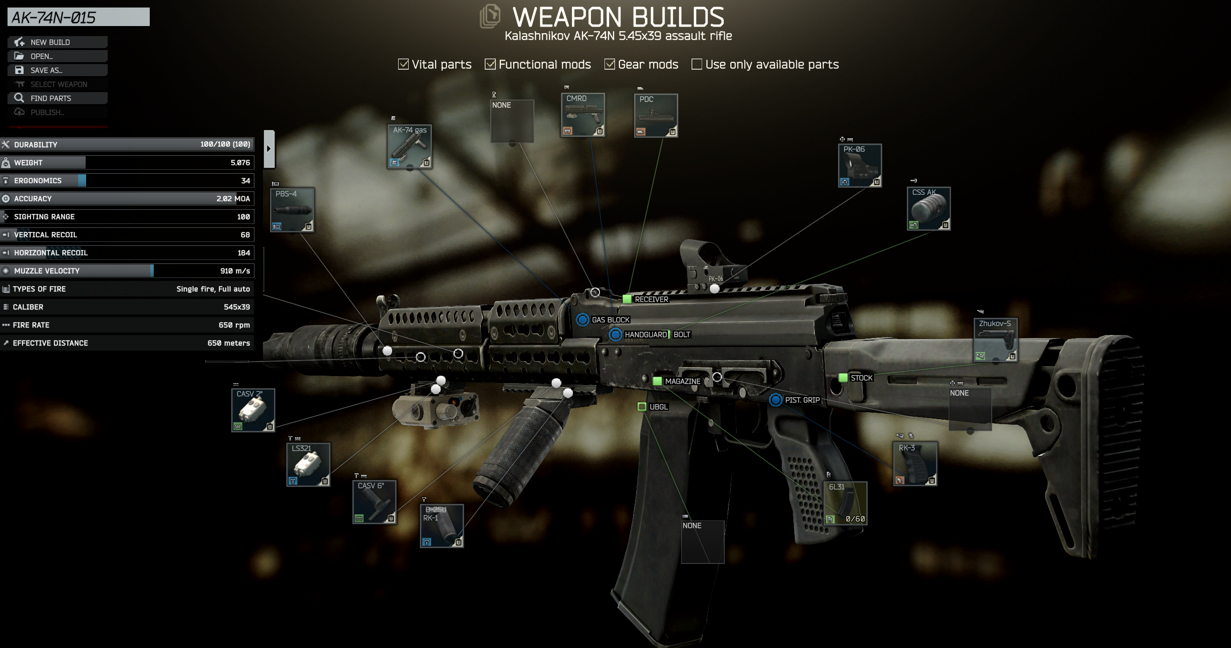 AK-74N preset