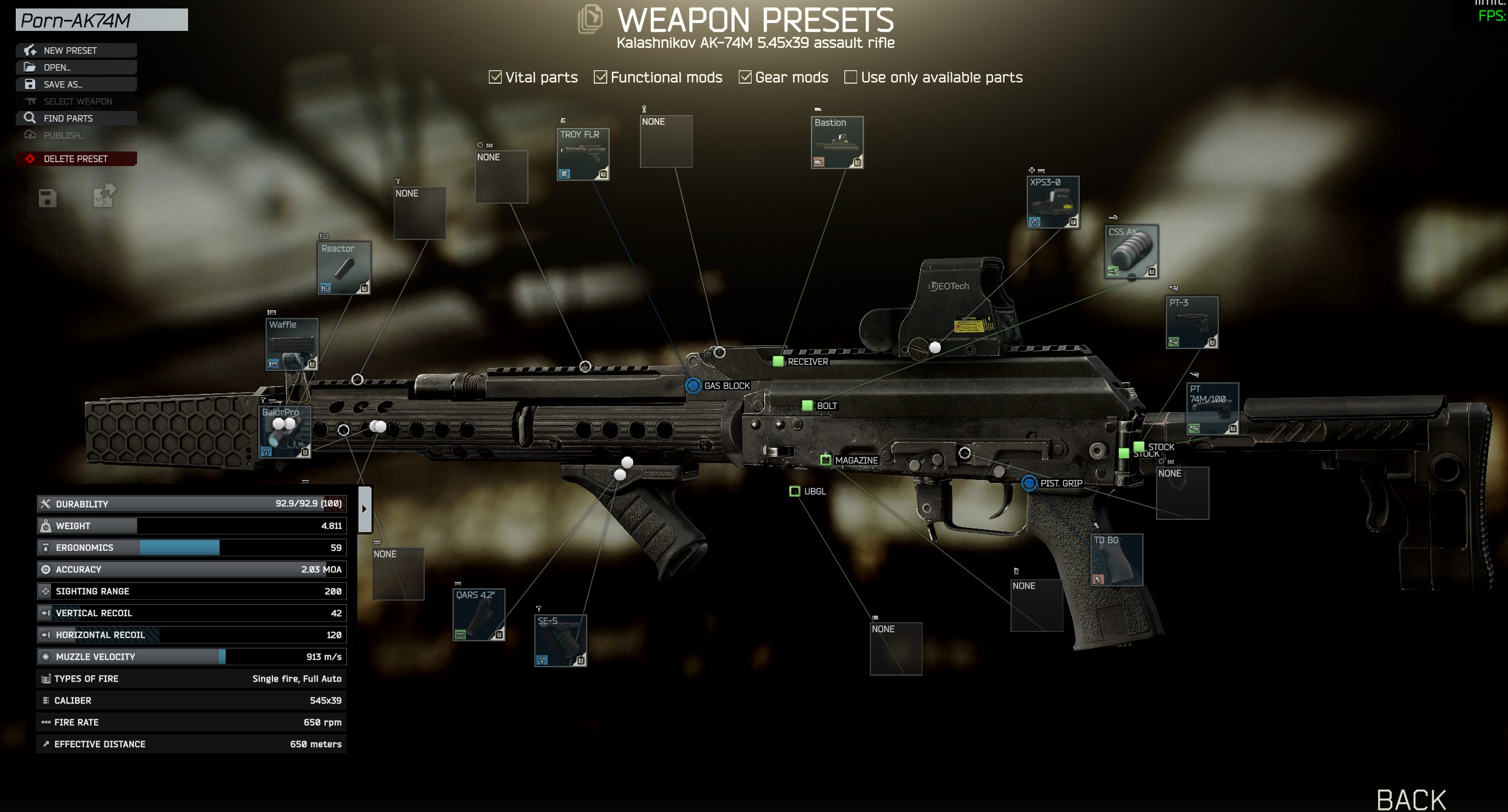 AK74M preset