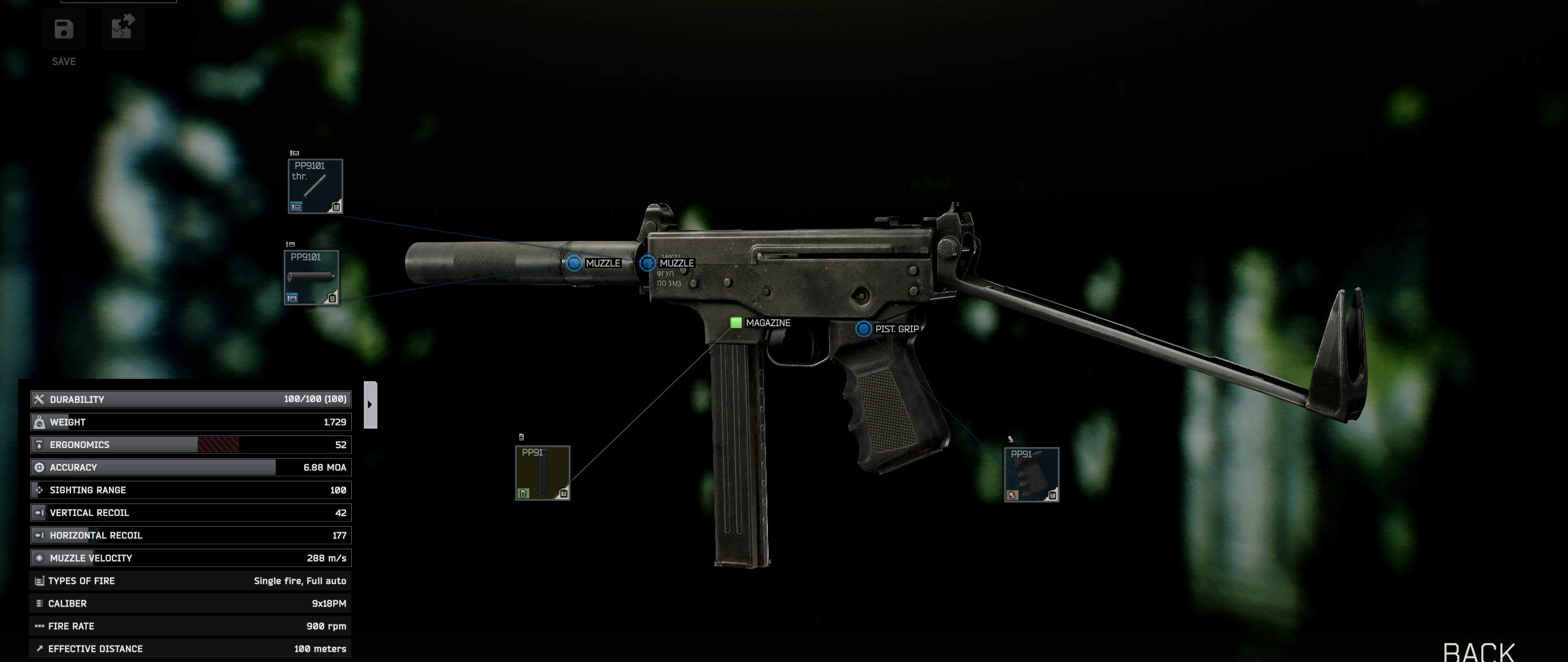 Kedr-B preset