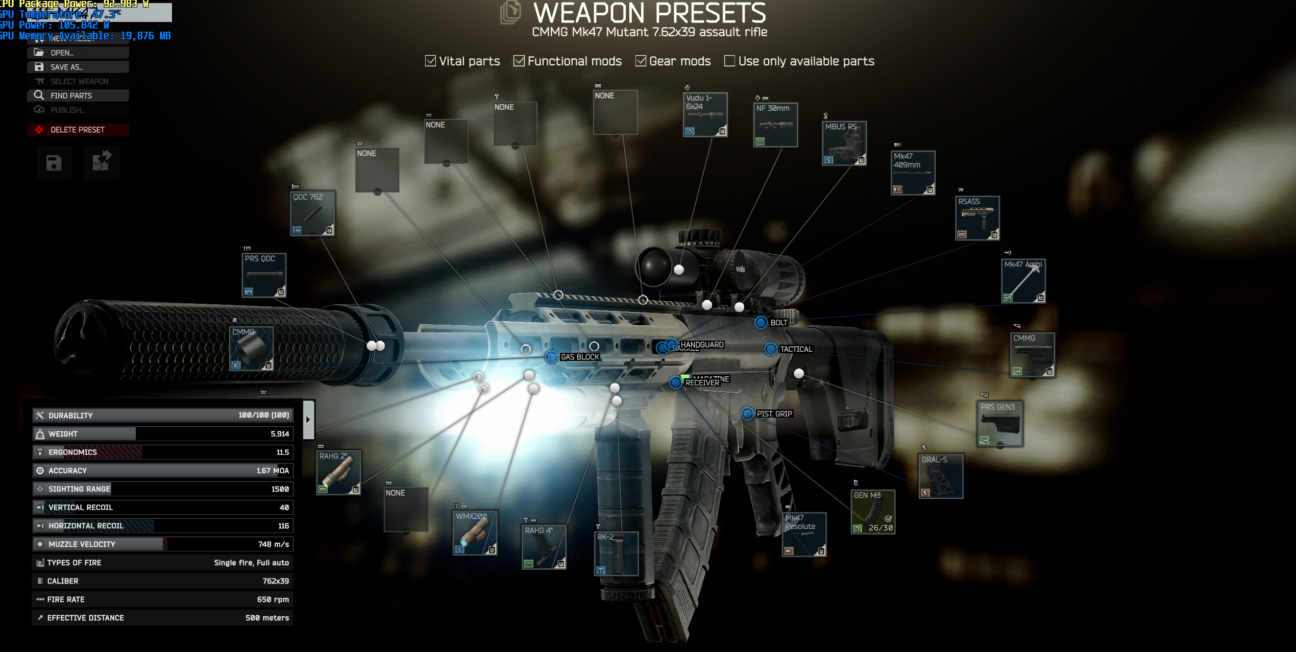 Mk47-Thebuild preset
