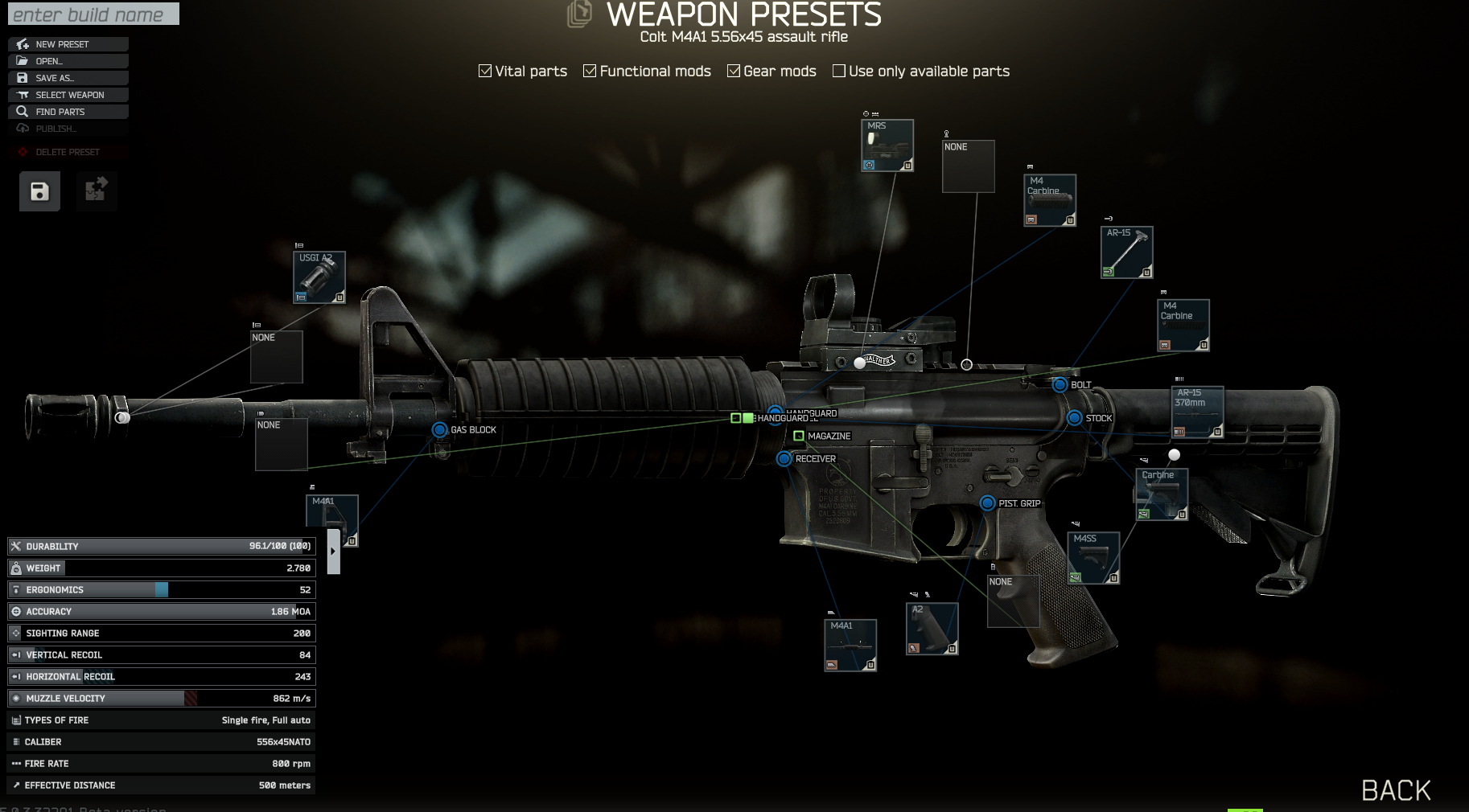 m4beginer preset