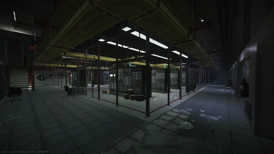 The server room