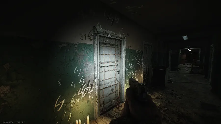 Door to the room
