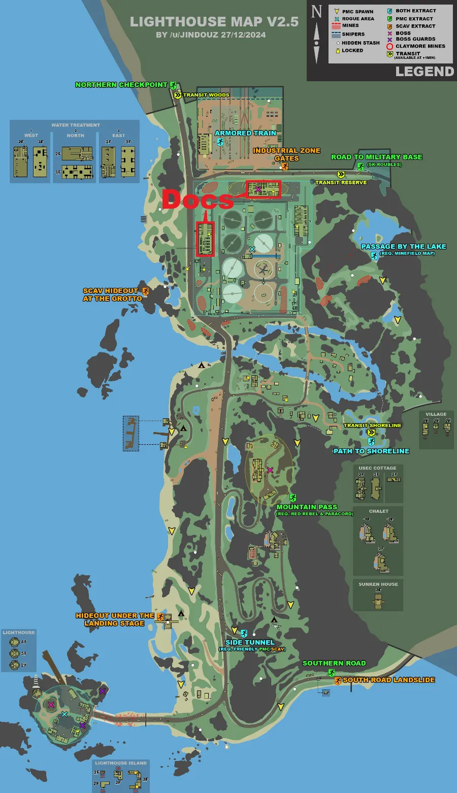 Corporate Secrets Map