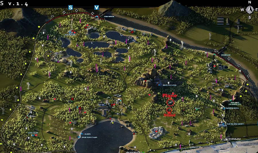 Hunting Stand map