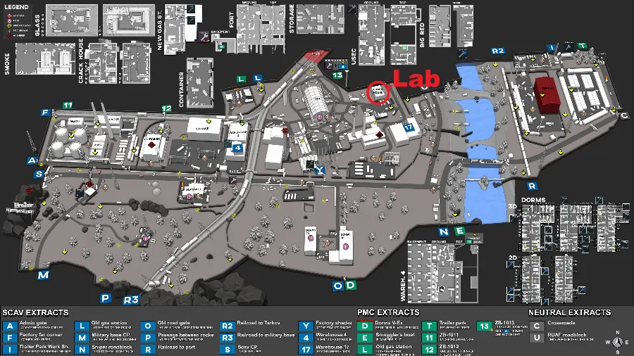 Marathon Secrets Of Polikhim Customs Map
