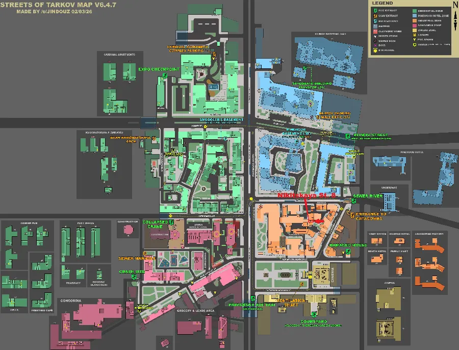 Nikitskaya Street 8 Map