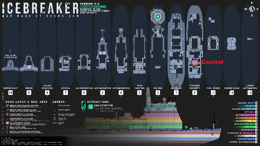 Control Room Map
