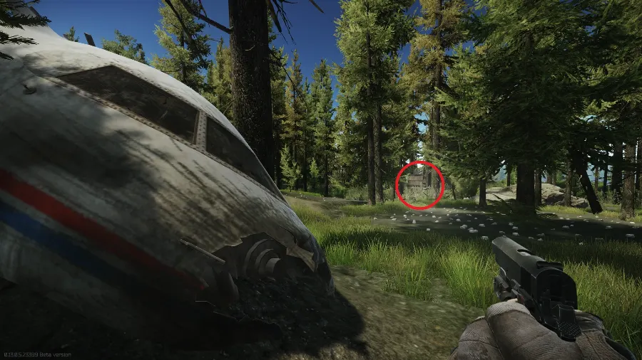 The Location of the Hunting Camp