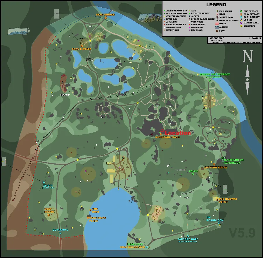 Viewer Woodsmap