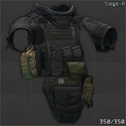 First Spear Siege-R Optimized M.A.S.S. Plate Carrier (Black Division)