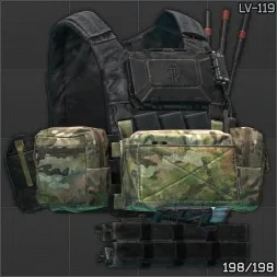 Spiritus Systems LV-119 Plate Carrier (Black Division V2)
