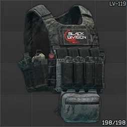 Spiritus Systems LV-119 Plate Carrier (MultiCam Black)